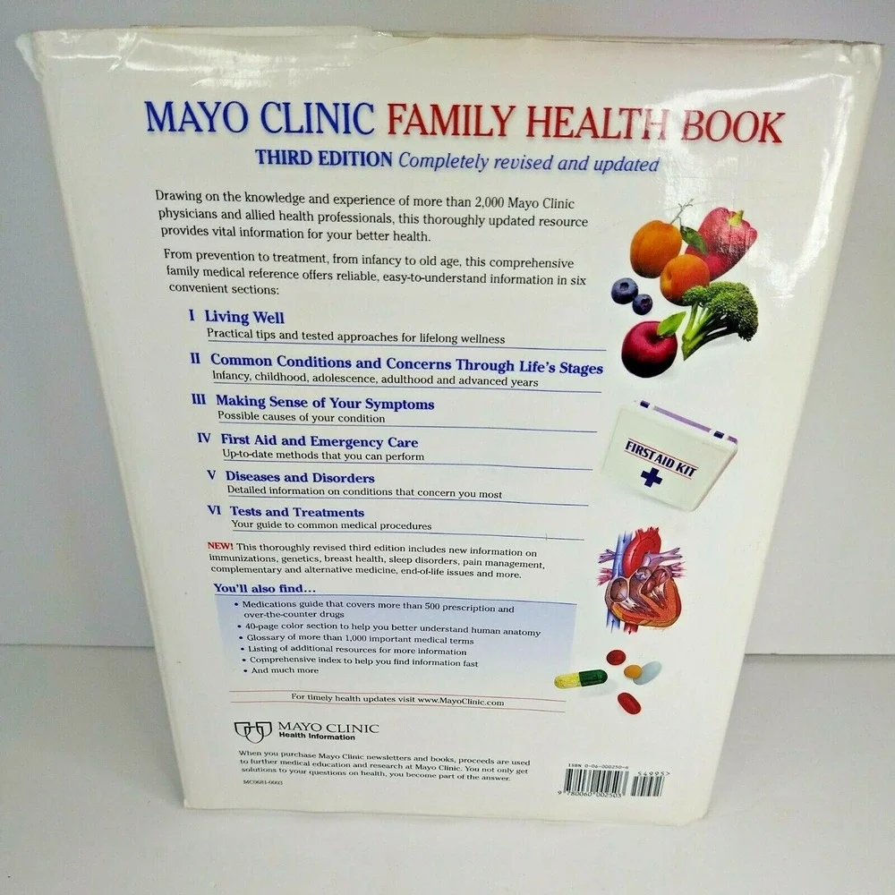Mayo Clinic Family Health Book‎ Third Edition Hard Copy